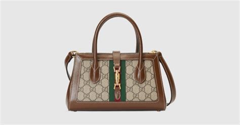 Gucci Small tote with piston closure